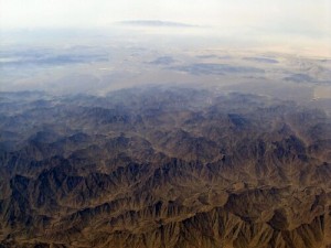 Montagnes du désert d'Oman