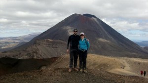 Vue sur le mont Ngauruhoe