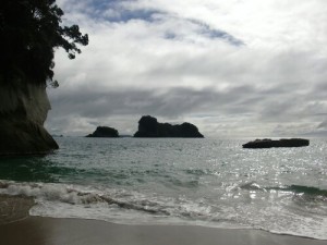 Ilôts à Cathedral Cove
