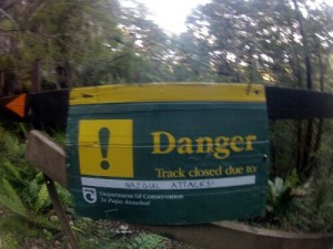 Danger sur le Kepler Track