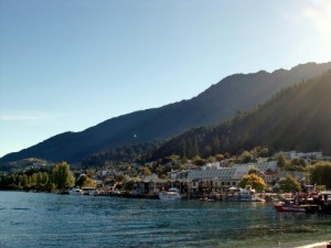 Queenstown vue du lac