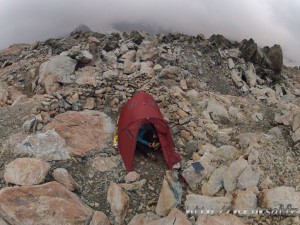 Campsite Mueller Hut