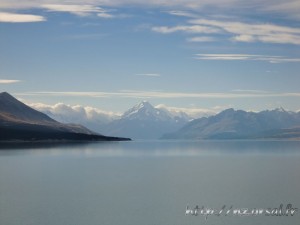 Mont Cook depuis le lac Pukaki