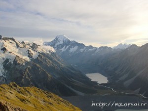 Lever de soleil sur le Mont Cook
