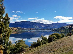 Lac Hayes, Queenstown, Nouvelle-Zélande