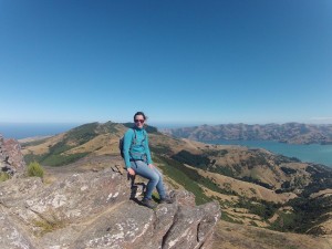 Laura à Akaroa